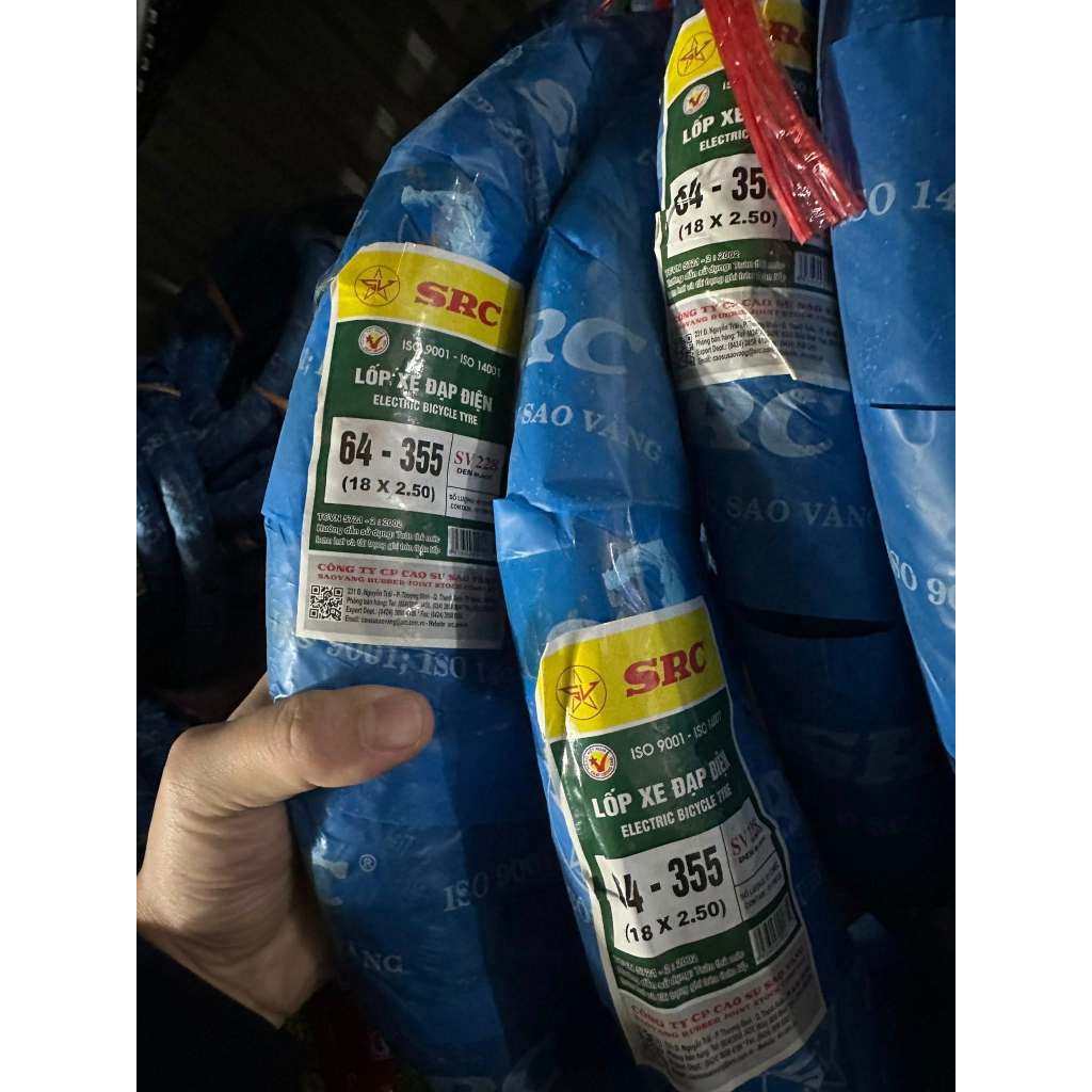 Lốp Xe Điện SRC Chính Hãng –18x2.50 / 18x2.125 /16x2.215/ 16x2.50 / 20x1.75 / 22x1.75/ 22x2125