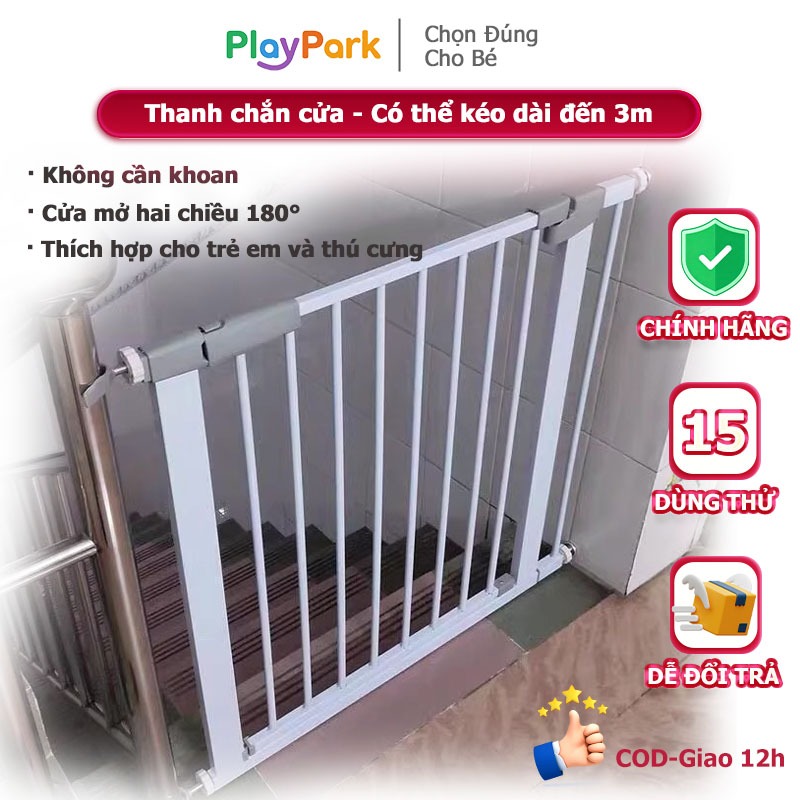 Thanh chắn cầu thang，Không Cần Khoan，Không Hại Tường，Khóa 2 Chiều，Đa Dạng Kích Thước