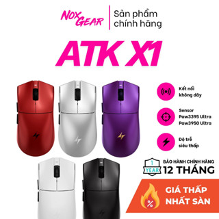   GIAO NGAY  Chuột Gaming ATK X1 V2 Ultimate | X1 V2 Ultra Max | X1 V2 Extreme - Newseal - Chính hãng 100% 