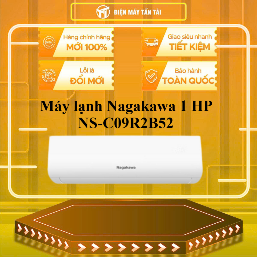 NS-C09R2B52 - Máy lạnh Nagakawa 1 HP NS-C09R2B52 - GIAO TOÀN QUỐC