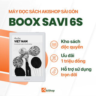  Máy đọc sách Boox Savi 6S Chính hãng Tặng Kèm Tài Khoản Sách 