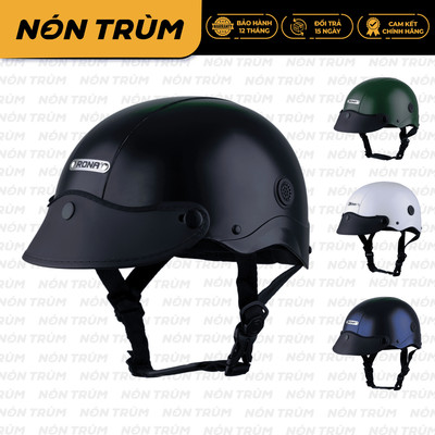 Mũ bảo hiểm 1/2 Rona R5 freeship toàn quốc, bảo hành 12 tháng tại hệ thống Nón Trùm