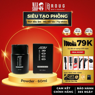  Bột tạo phồng tóc nam Powder Texture Hair - Roug chính hãng khả năng giữ nếp hút dầu tóc tốt 