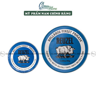 Pomade tạo kiểu tóc reuzel blue pomade heo xanh - 35g & 113g