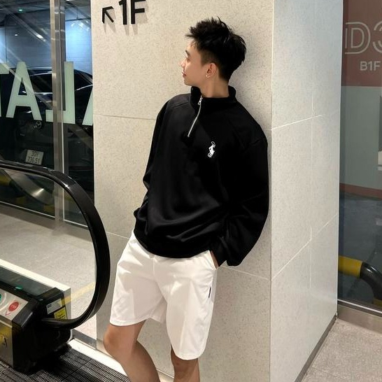 ÁO Sweater Cổ Zip Nam Nữ , Nỉ 2 Da Mềm Mịn Dày Dặn Có Khóa Cổ Fom Rộng Unisex Nam Nữ 2025 | BigBuy360 - bigbuy360.vn