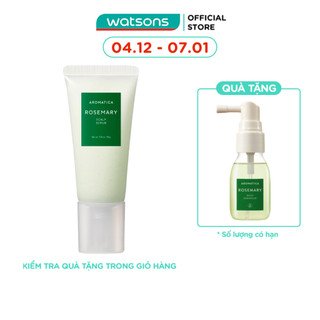  Tẩy Tế Bào Chết Da Đầu Aromatica Chiết Xuất Hương Thảo 165ml 