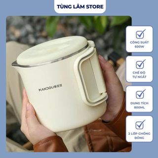  ẤM SIÊU TỐC ĐA NĂNG GẤP GỌN NẤU MÌ ĂN LẨU 800ml 