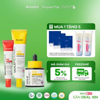  Combo Cải Thiện Sắc Tố Chăm Sóc Da Serum 10X Kem 10X & Micro Spicule RX 