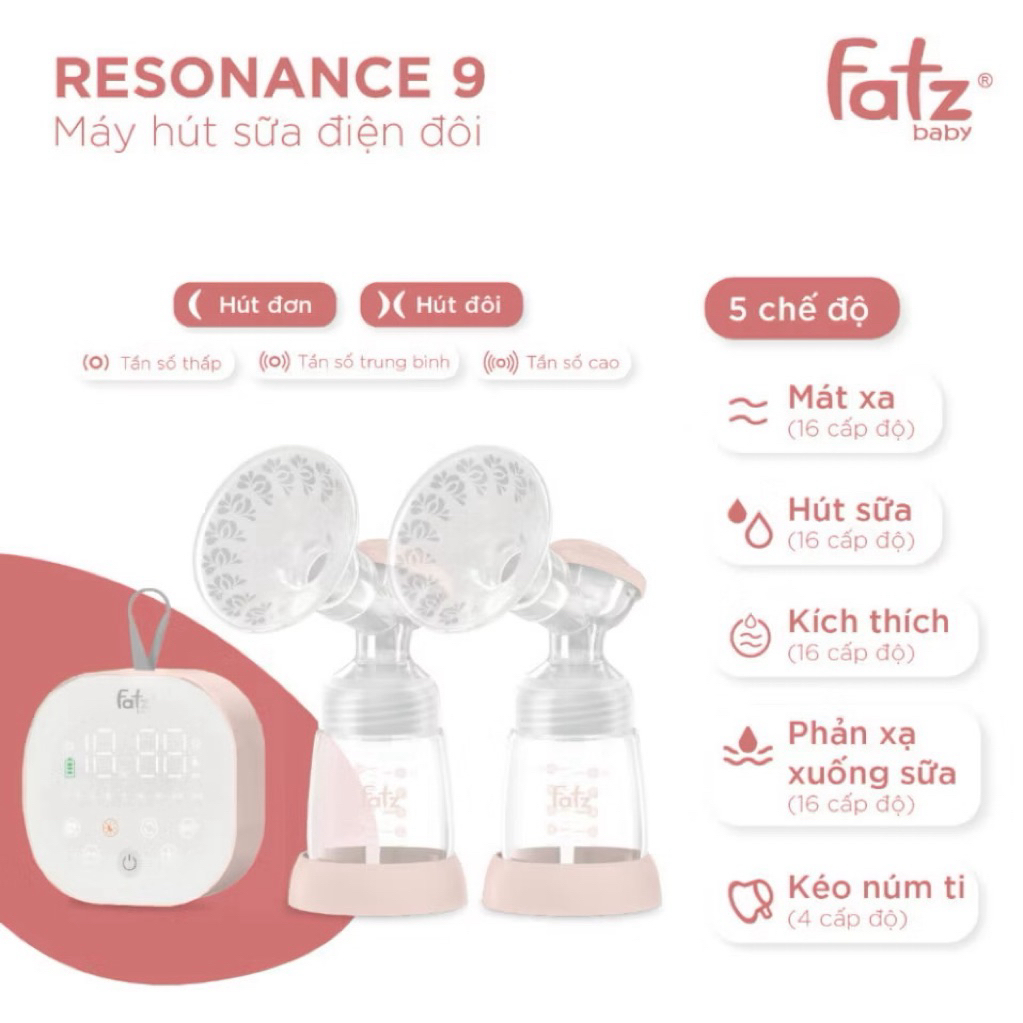 Van chân không và Màng hút máy hút sữa Fatz Resonance 9/ 9 Plus-Phụ kiện thay thế máy hút sữa Fatzba