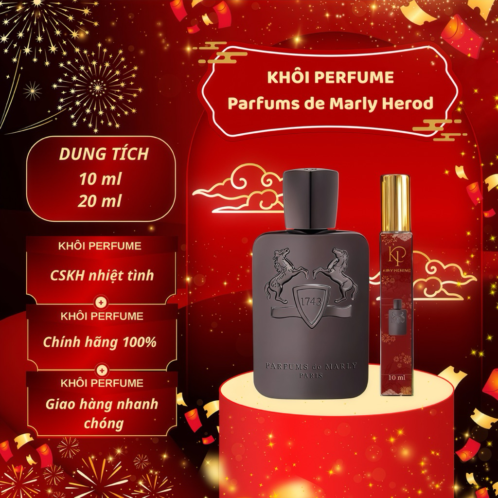 (Auth) Nước Hoa Nam Parfums de Marly Herod 10/20ml | Khôi Perfume