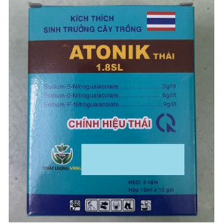  Thuốc kích thích sinh trưởng cây trồng Atonik Thái 1.8 SL  1 hộp 10 gói  - kích ra rễ nảy mầm nhanh 