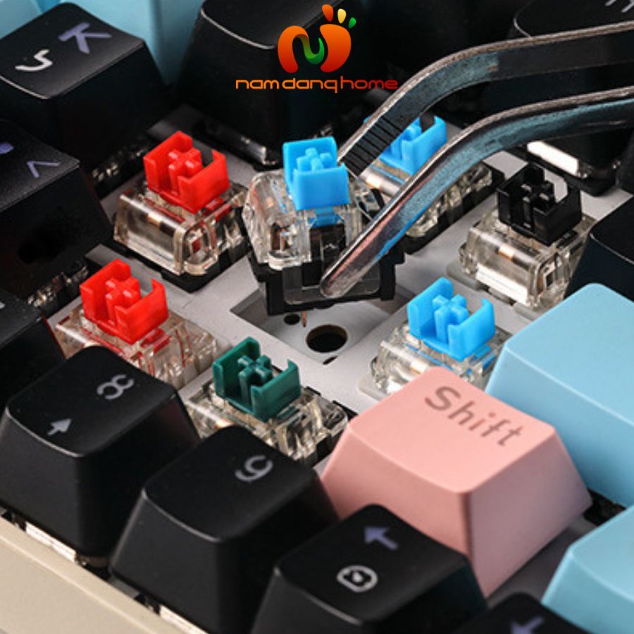 Combo Switch 3 Pin Blue Switch / Red Switch / Brown Switch - Switch Giá Rẻ Cho Bàn Phím Cơ