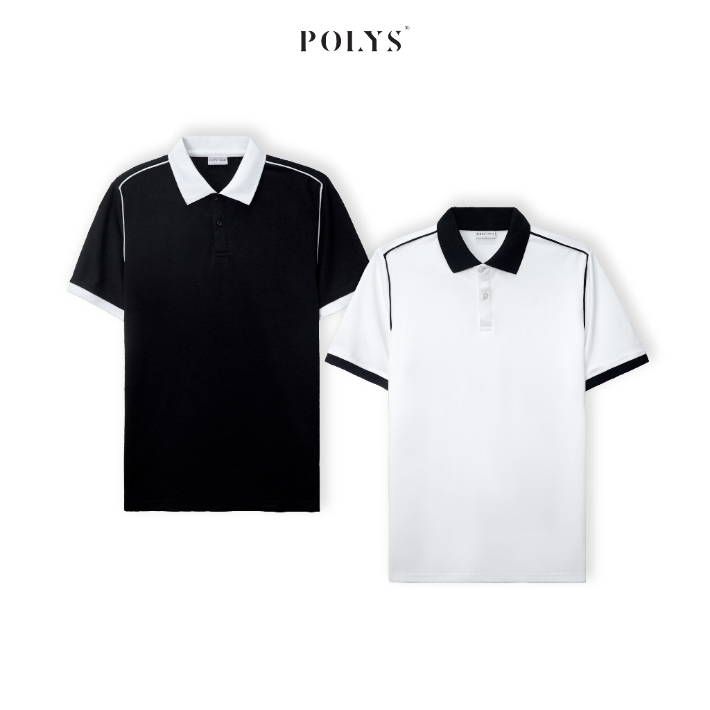 Áo thun polo nam POLYS, vải TC SYNEX 4 chiều, thoáng khí, thấm hút. Áo polo tay ngắn DIAZEL
