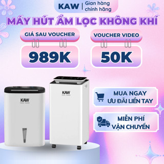 Máy Hút Ẩm Lọc Không Khí KAW K12L Dual Inverter Công Nghệ Máy Nén 2 Mặt Nóng Lạnh Chống Nồm, Ẩm Mốc