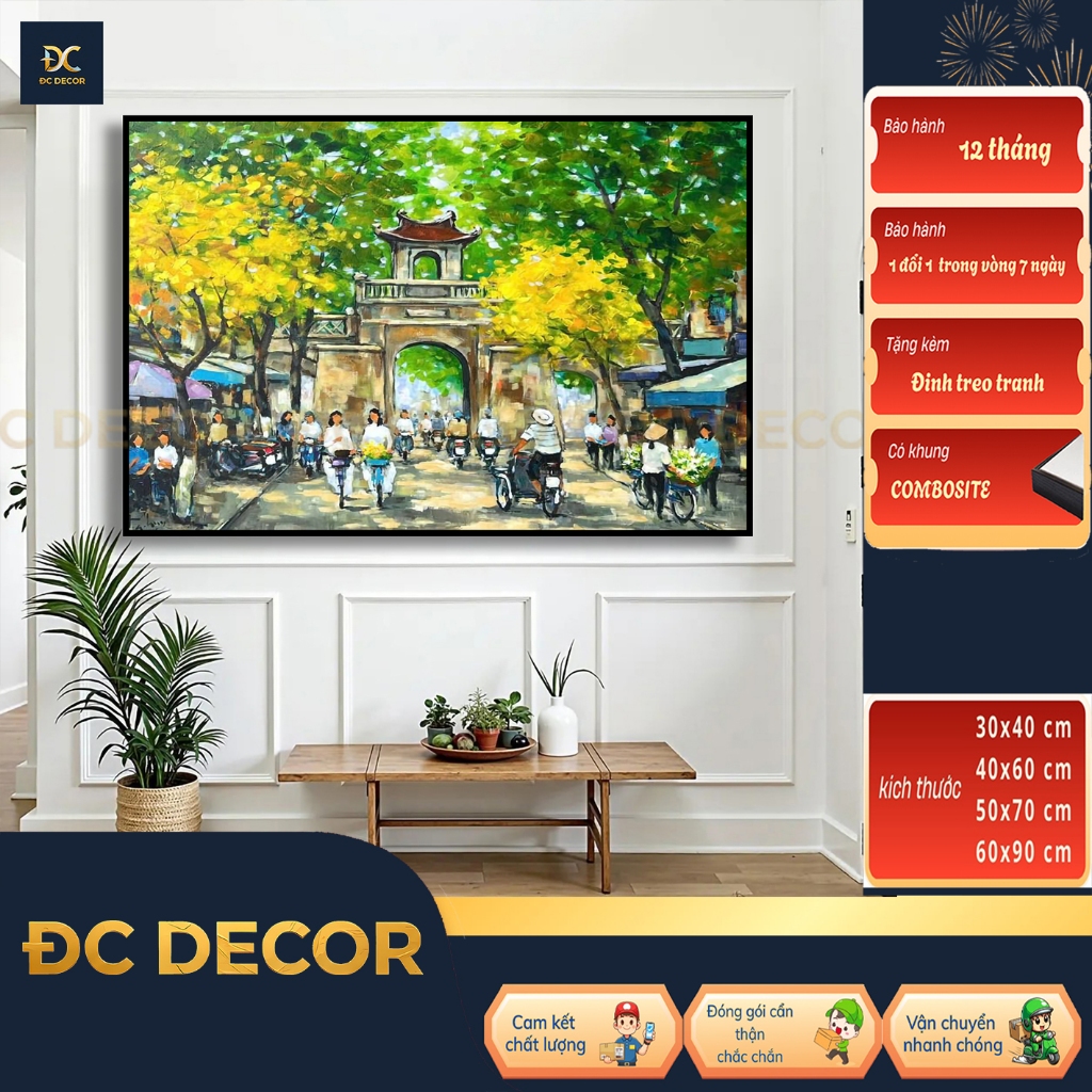 "tranh sơn dầu Hà Nội, tranh canvas, tranh treo  tường, tranh canvas, tranh trang trí nhà cửa"