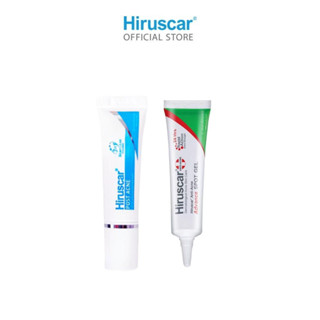   VHL x Hiruscar  Combo Gel hỗ trợ giảm mụn Advance Spot Gel 10g và Gel hỗ trợ giảm thâm POST ACNE 10g 