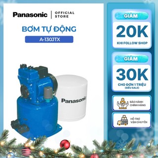  Máy bơm nước Panasonic dòng bơm tăng áp model A-130JTX  công suất 125W  - KHÔNG GỒM CHI PHÍ LẮP ĐẶT 