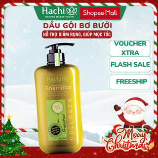  Dầu gội bơ bưởi Regenerating Hachi dành cho tóc gãy rung 350ml 