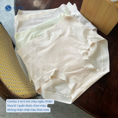 [COMBO 5] Quần Lót Nữ Cạp Cao Cotton Ôm Dáng Tinh Tế Freesize 55-65kg QL1055 Nội Y Bechipi