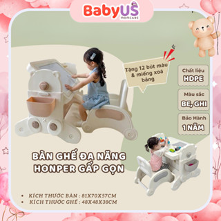  Bộ bàn ghế bảng vẽ nam châm bàn chơi lego đa năng cho bé mẫu mới 2024 có thể gấp gọn  BabyUS  