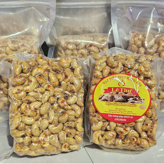  Hạt Điều Rang Tỏi Ớt 500g – HẠT CHẤT LƯỢNG-Giòn Cay Mặn Mà – Hút Chân Không Giữ Trọn Vị 