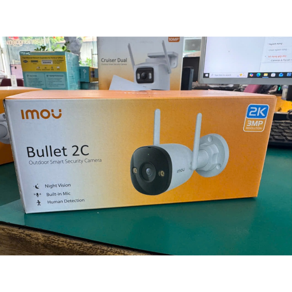 Camera Wifi ngoài trời IMOU IPC-F32FP 3MP chính hãng