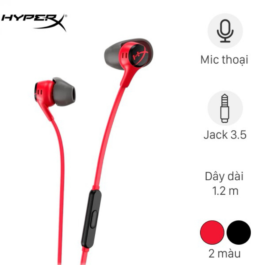 Tai nghe Hyperx Cloud Earbuds II Gaming New Full Box