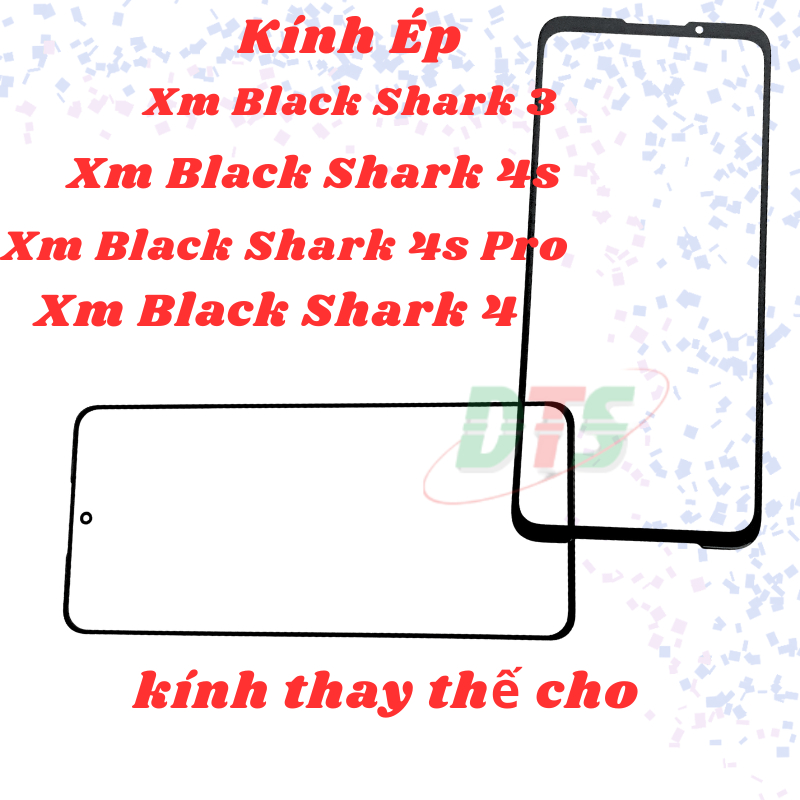 Mặt kính ép cho XM Black Shark 3 | Black Shark 4/ 4s / 4s Pro