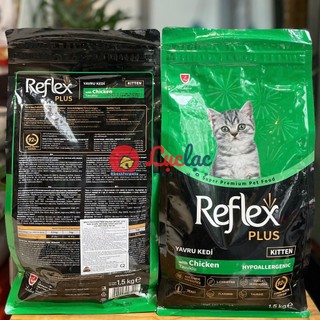 [Bao bì mới] Hạt Reflex Plus Kitten dành cho mèo con - Túi 1.5kg