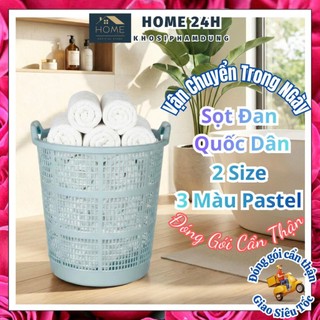   HCM HỎA TỐC  Sọt to đựng đồ chơi  đựng quần áo  giỏ nhựa size lớn đựng đồ đa năng VN 5150 