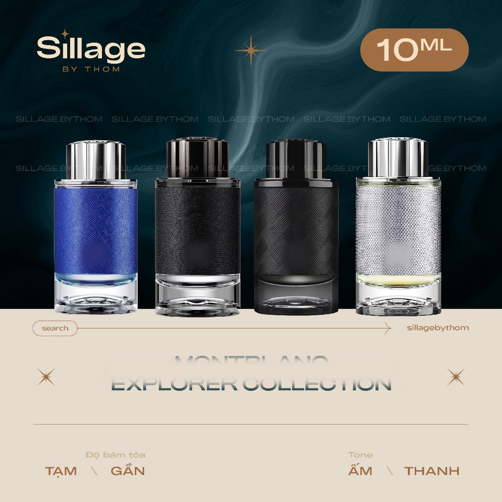 EXPLORER ULTRA BLUE PLATINUM EXTREME EDP FOR MEN | Mẫu thử nước hoa nam