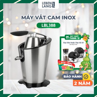  Máy vắt cam INOX cao cấp LEBENLANG LBC388 dung tích 400ml công suất 600W thương hiệu Đức bảo hành 2 năm 
