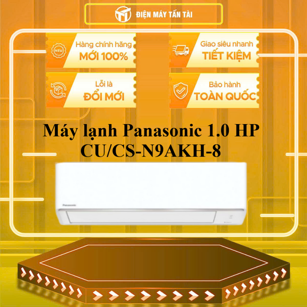 CU/CS-N9AKH-8 - Máy lạnh Panasonic 1.0 HP CU/CS-N9AKH-8 - GIAO TOÀN QUỐC