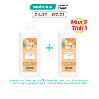  Gel Tắm Orita Hương Dưa Đỏ Shower Gel Cantaloupe Scented 1400ml 