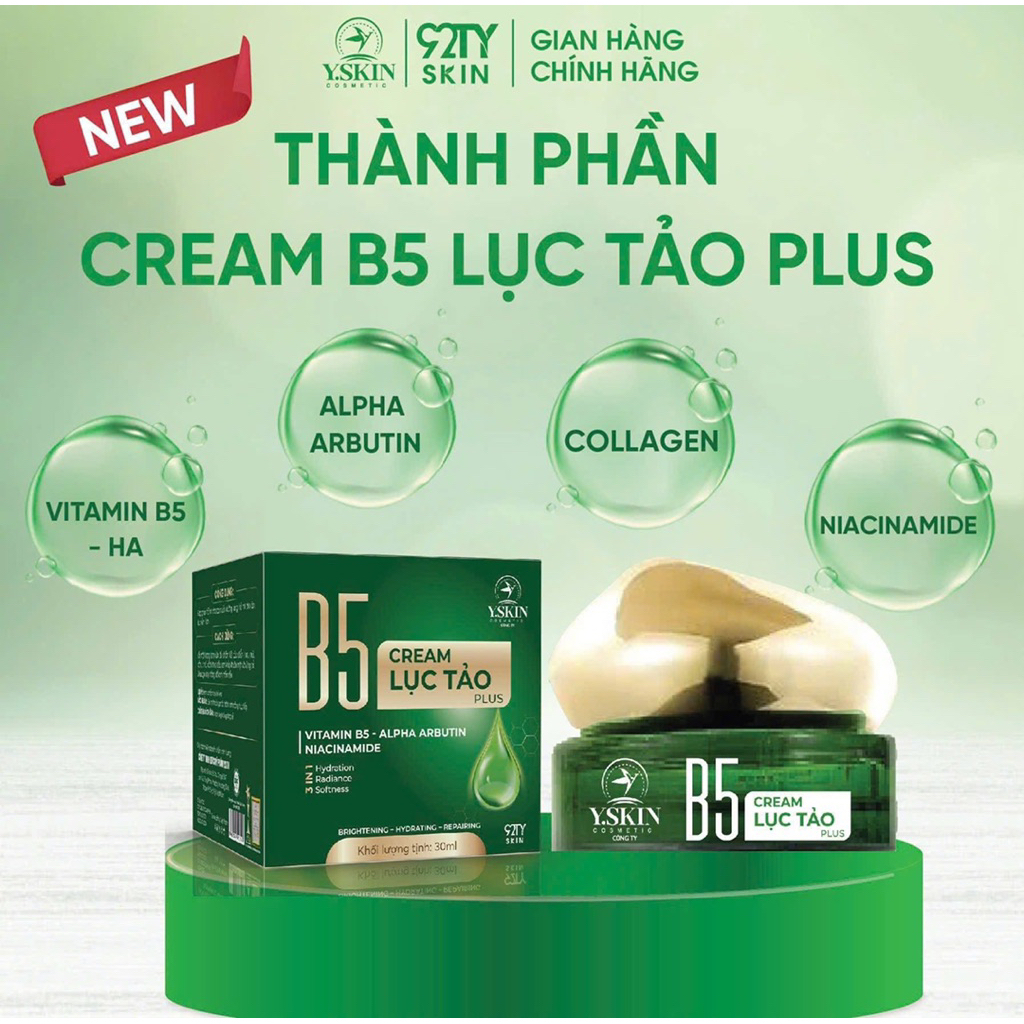 Kem Face B5 Lục Tảo 30GR