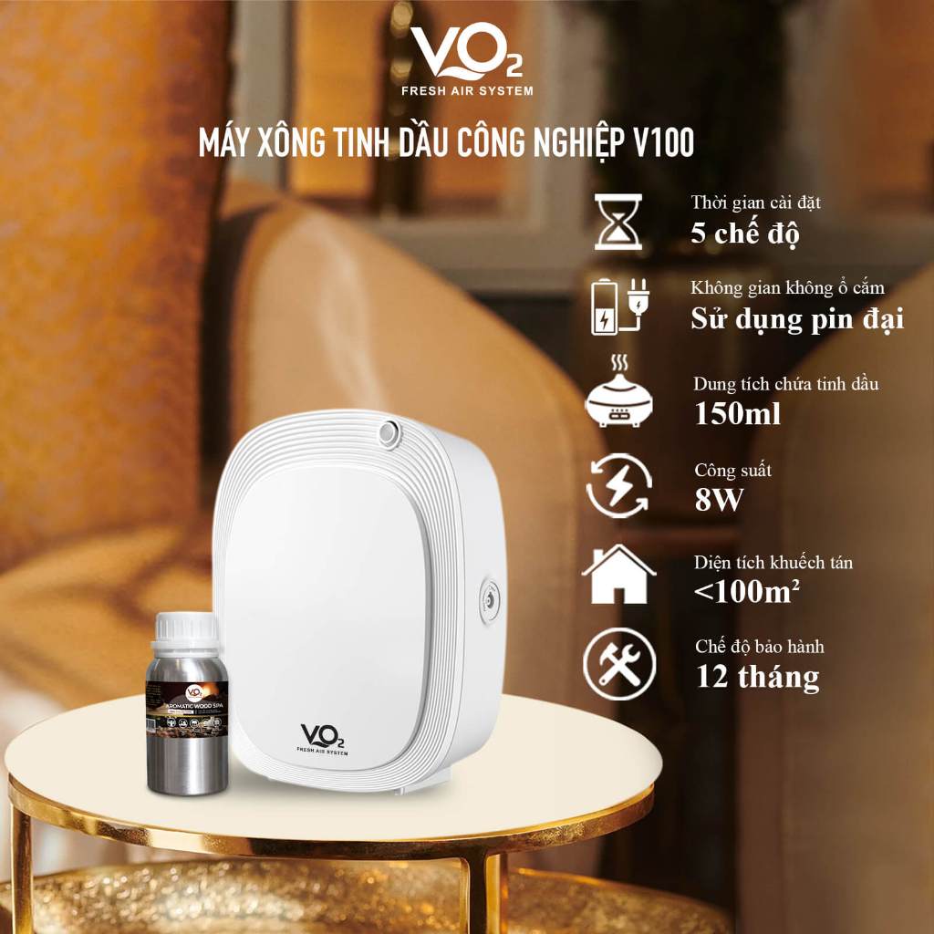 [Hàng Tặng Không Bán] Máy Khuếch Tán Tinh Dầu Tự Động Oilmart - 7W 300ml