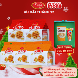   Quà Tặng Đơn 149k  Combo 5 Bánh Tươi Karo Richy 2 Vị-  HSD 45 Ngày 