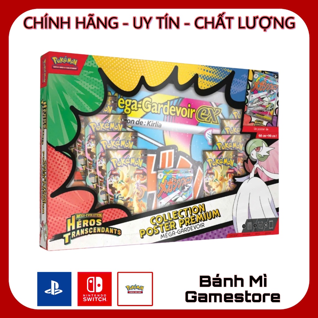 Pokémon TCG: Mega Evolution - Ascended Heroes Mega Gardevoir Premium Poster Collection