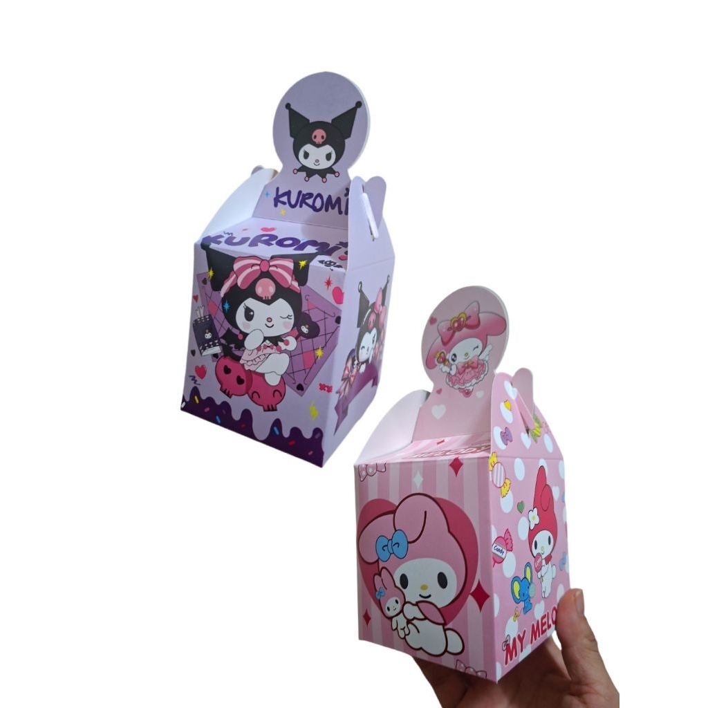 combo 10 Vỏ hộp hoạt hình, vỏ hộp giáng sinh, vỏ hộp noel đựng quà cho bé