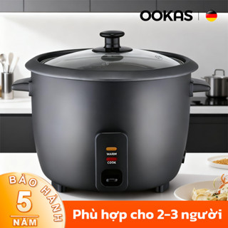 OOKAS Nồi cơm điện đa năng,Nồi Cơm Điện mini, chống dính cực tốt