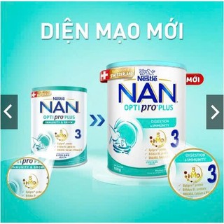 MẪU MỚI - Sữa Nan Optipro số 3 800gr DATE 2027