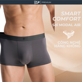  Quần lót nam hàng không dáng trunk Micro Modal Air nhẹ tựa như không mềm mát kháng khuẩn ONOFF -18UO25A024 