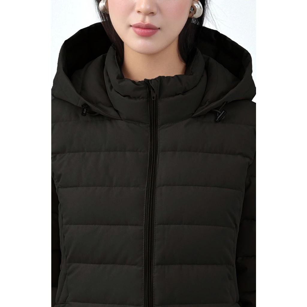 Áo khoác phao dáng lỡ trần bông 3 lớp, áo phao nữ mùa đông IVY moda MS 70T0292 | BigBuy360 - bigbuy360.vn