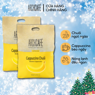 Combo 2 Túi Cà phê Cappuccino Chuối Archcafe  (túi 50 gói x 20g)