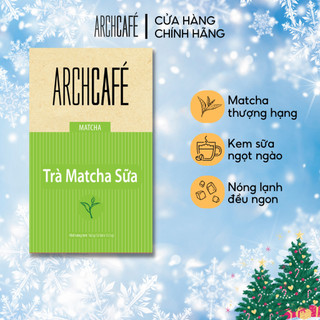  Trà Matcha Sữa Hoà Tan Archcafe  12 gói x 13.5g  