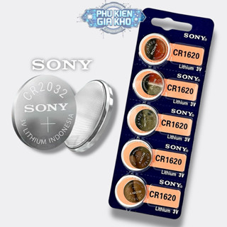 [Vỉ 5 Viên] Pin Lithium SONY 3V - Pin Đồng Hồ CR1616, CR1620, CR1632, CR2016, CR2025, CR2032