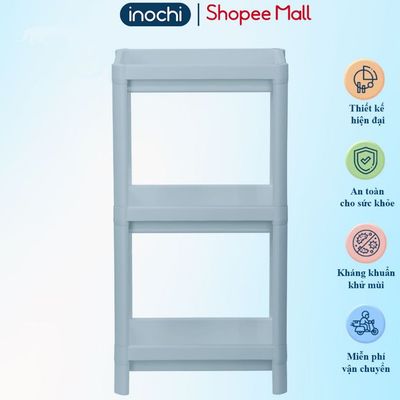 Kệ đa năng 3 tầng INOCHI kệ nhà tắm, kệ để đồ nhà bếp, kệ sách, kệ đựng đồ đa năng chịu lực 100kg