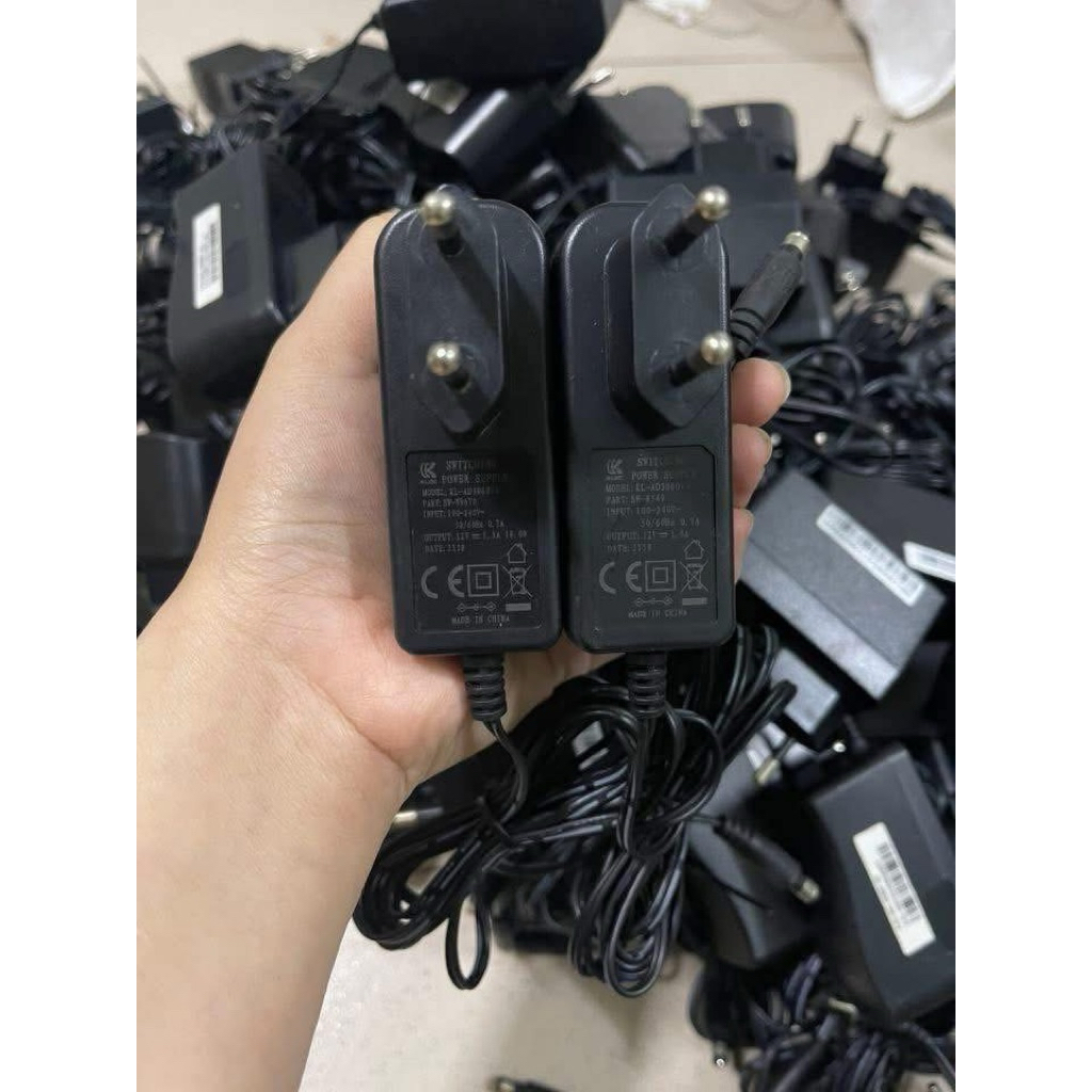 combo 10c nguồn hàng lướt fpt 12v1,5a chân 5,5 chuẩn dòng dùng cho đầu box ,đầu ghi ,led ,cam …