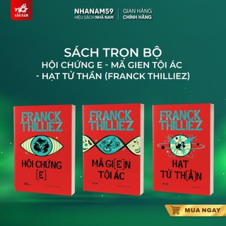 Sách - lẻ + trọn bộ hội chứng e - mã gien tội ác - hạt tử thần