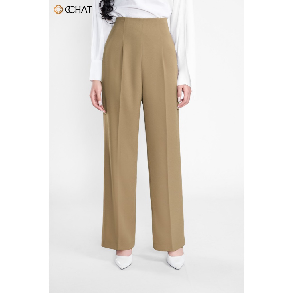 Quần Ống Rộng 𝐂𝐂𝐇𝐀𝐓 Cạp Cao Dáng Đứng Chất Tuytsi Cao Cấp 13QDS2015DT | BigBuy360 - bigbuy360.vn